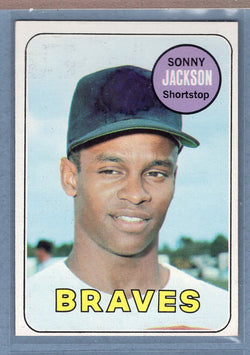 1969 Topps #53 Sonny Jackson  EX-MT  GOYY3