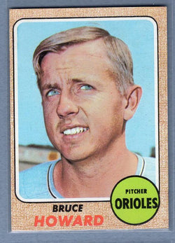 1968 Topps 293 Bruce Howard VG-EX SET BREAK