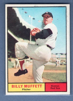 1961 Topps #16 Billy Muffett(2) NM GO220