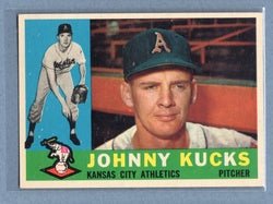 1960 Topps #177 Johnny Kucks EX-MT  GO252