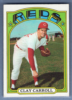 1972 Topps #311 Clay Carroll Ex-Nm