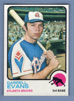 1973 Topps #374 Darrell Evans  EX-MT  GO443