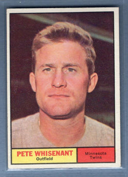 1961 Topps #201 Pete Whisenant EX   GO269
