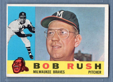 1960 Topps #404 Bob Rush EX-MT  Set Break C