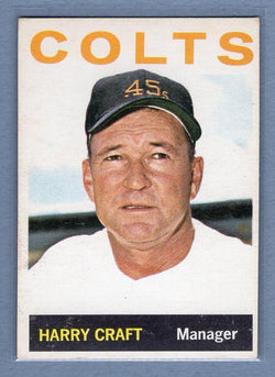 1964 Topps #298 Harry Craft EX   GO220