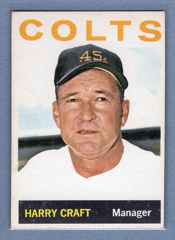 1964 Topps #298 Harry Craft EX   GO220