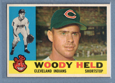 1960 Topps #178 Woody Held EX-MT  GO252