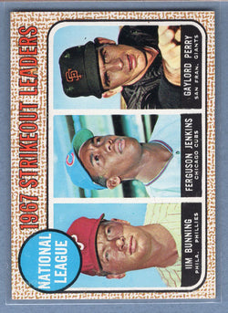 1968 Topps #11 N.L. Strikeout Leaders EX-MT  GO545