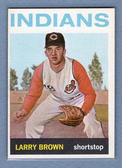 1964 Topps #301 Larry Brown EX-MT   GO220