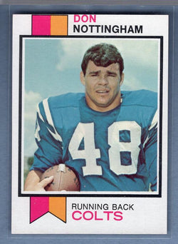 1973 Topps #454 Don Nottingham EX-MT  High Grade Set Break