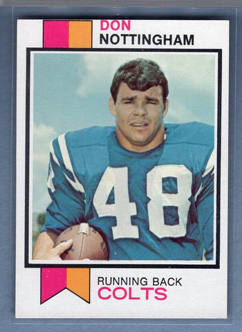 1973 Topps #454 Don Nottingham EX-MT  High Grade Set Break