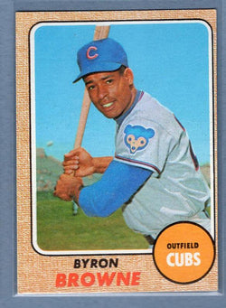 1968 Topps 296 Byron Browne VG-EX SET BREAK