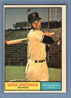 1961 Topps #203 Eddie Bressoud EX   GO269