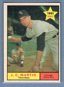 1961 Topps #124 J.C. Martin VG-EX     GO100