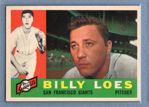 1960 Topps #181 Billy Loes EX-MT  GO252