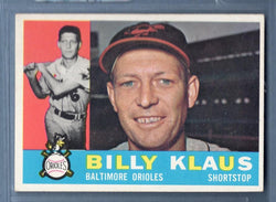 1960 Topps #406 Billy Klaus EX-MT  Set Break C