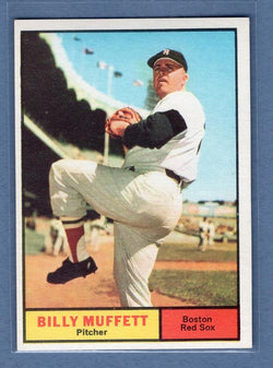 1961 Topps #16 Billy Muffett(4) NM GO220