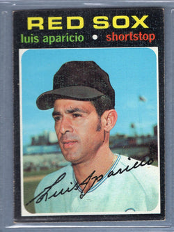 1971 Topps #740 Luis Aparicio SP (HOF)  EX  SB1