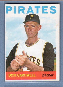 1964 Topps #417 Don Cardwell  VG-EX  GO441