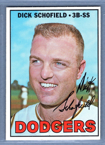 1967 Topps #381 Dick Schofield EX-MT  GO510