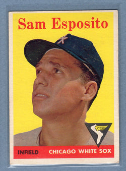 1958 Topps #425 Sam Esposito (d) VG-EX  GO501