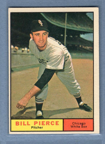 1961 Topps #205 Bill Pierce EX   GO269