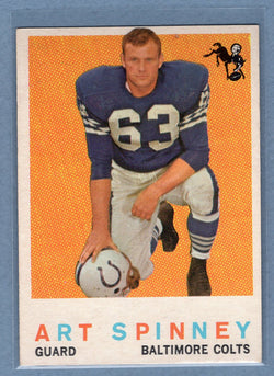 1959 Topps #171 Art Spinney (b) EX  GO801