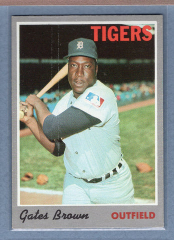 1970 Topps #98 Gates Brown  (b) EX-MT  GO750
