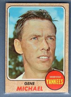 1968 Topps 299 Gene Michael VG-EX SET BREAK
