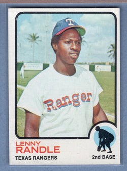 1973 Topps #378 Lenny Randle  EX-MT  GO443