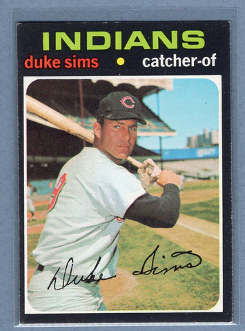 1971 Topps #172 Duke Sims (a) EX  GO950