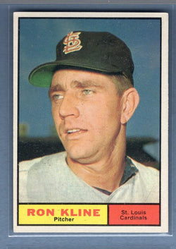 1961 Topps #127 Ron Kline VG-EX     GO100