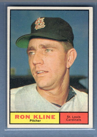 1961 Topps #127 Ron Kline VG-EX     GO100