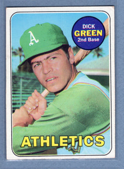 1969 Topps #515 Dick Green (c) EX  GO700