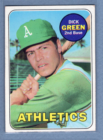 1969 Topps #515 Dick Green (c) EX  GO700