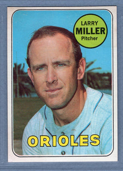 1969 Topps #323 Larry Miller EX-MT  GO661