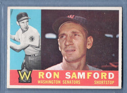 1960 Topps #409 Ron Samford EX-MT  Set Break C