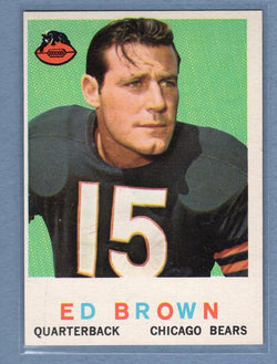 1959 Topps #137 Ed Brown EX-MT  GO87