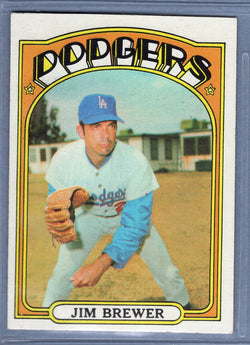 1972 Topps #151 Jim Brewer (b) EX-MT  GO544