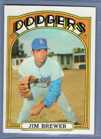 1972 Topps #151 Jim Brewer (b) EX-MT  GO544