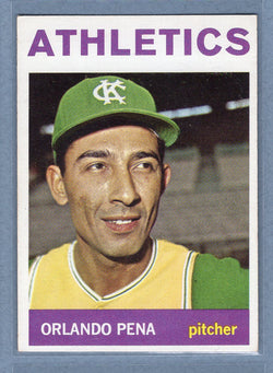 1964 Topps #124 Orlando Pena  EX-MT  GO346