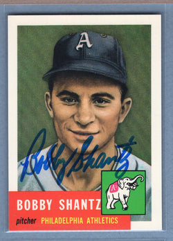 1991 Topps Archives #225 Bobby Shantz Autograph Auto signed