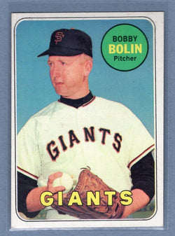 1969 Topps #505 Bobby Bolin NM-MT Set Break WA WA