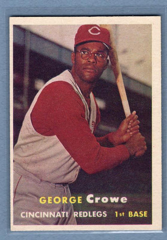 1957 Topps #73 George Crowe EX   GO100