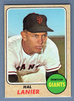 1968 Topps #436 Hal Lanier(st) VG-EX  GO534