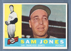 1960 Topps #410 Sam Jones EX-MT  Set Break C