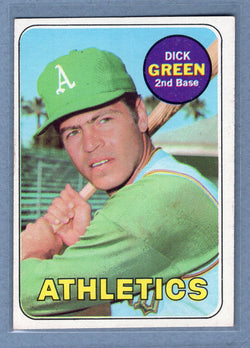 1969 Topps #515 Dick Green (e) EX-MT  GO700