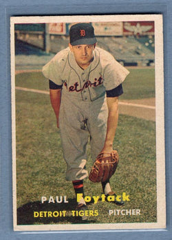 1957 Topps #77 Paul Foytack VG-EX  GO100