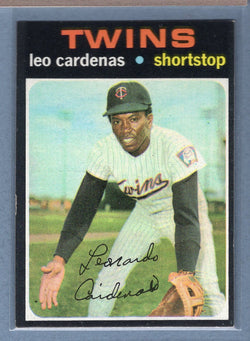 1971 Topps #405 Leo Cardenas  (b) EX  GO550