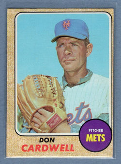 1968 Topps #437 Don Cardwell EX  GO534